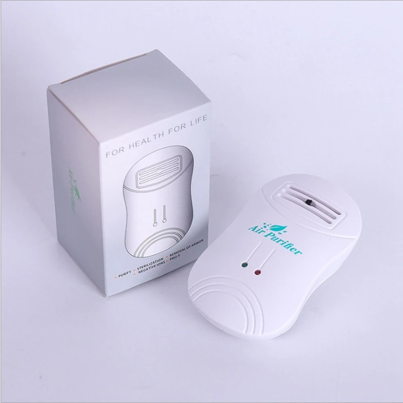 Air Purifier Plug In For Home Negative Ion Generator Air Cleaner Remove Formaldehyde Smoke Dust Purification