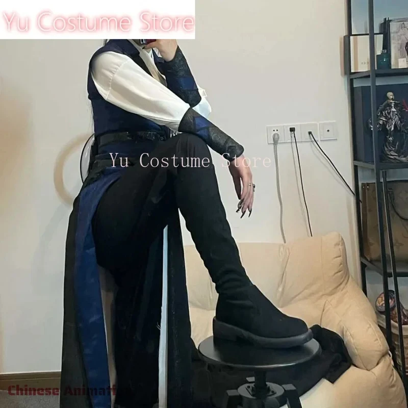 En stock: Disfraz de cosplay de Mo Ran de la serie chinesa Antiguas Civilizaciones 2Ha Inmortalidad, para hombre y mujer, accesorio de Mo Ran.