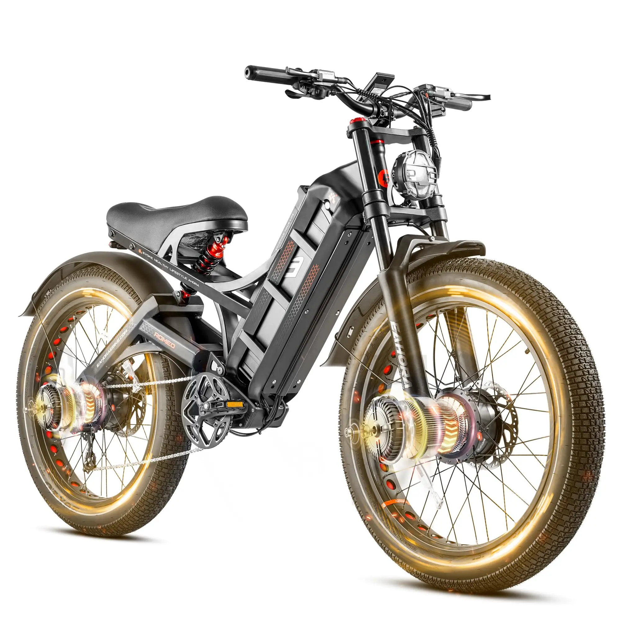 STLF Pro 2 4kw52v60ah 26 * 4,0 Fatbike Ebike Elektro Fat Tire Mountain E Hybrid Cargo Dirt Bike Fahrrad Erwachsene