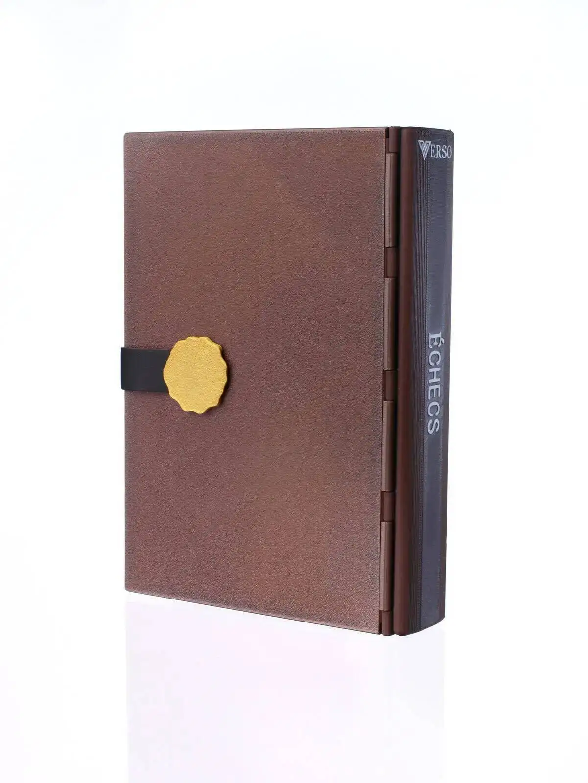 

Складная шахматная головоломка-книга, портативная дорожная шахматная доска, развивающая игра-головоломка, креативный подарок на день рождения