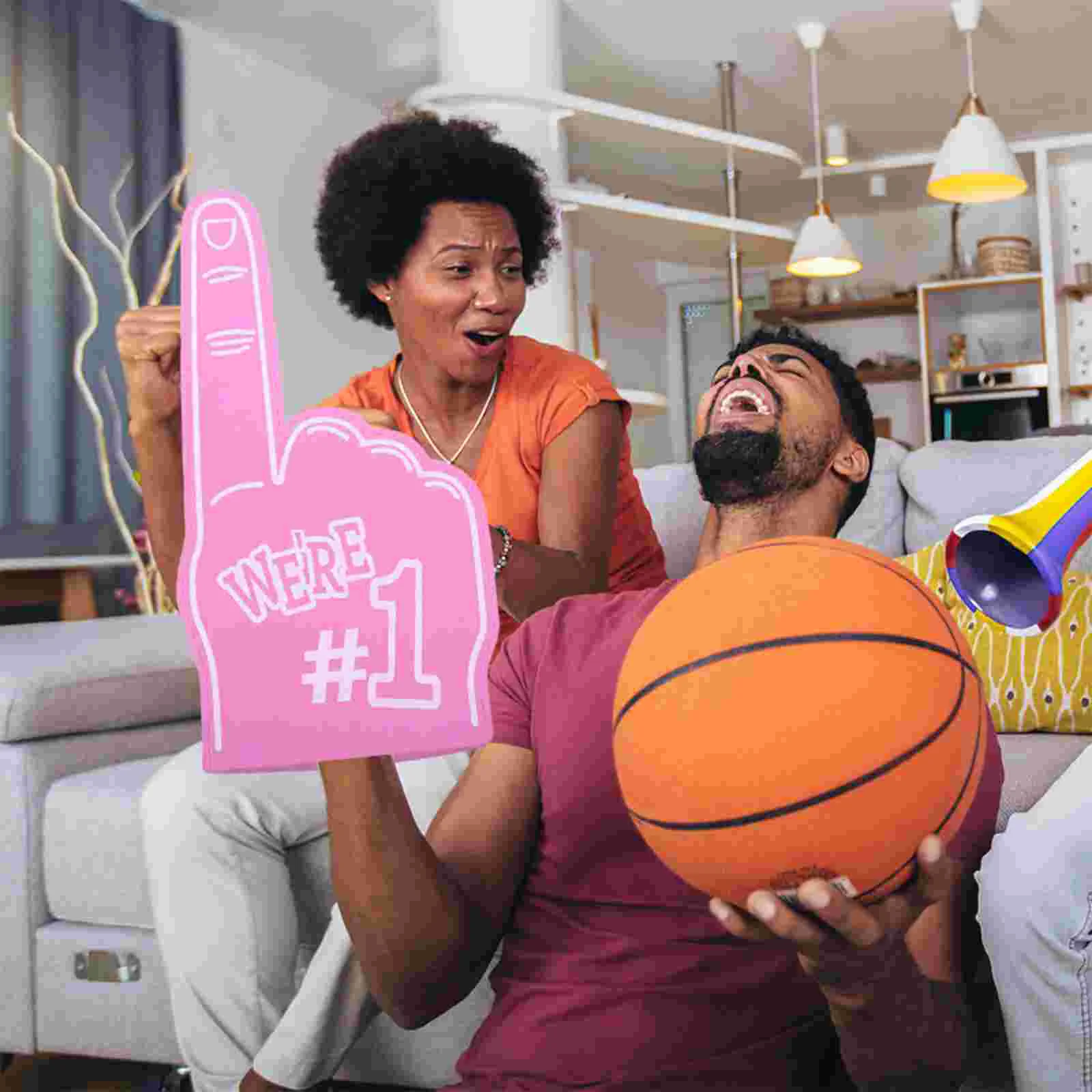 Foam Finger Cheering Clapper Kids Sports Toys Pointer Football Eva Giant Fingers for