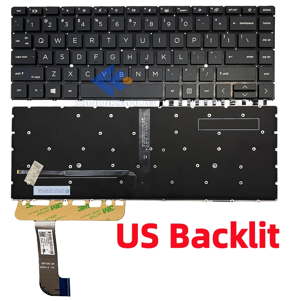 Teclado retroiluminado para portátil XIN-US para HP Zbook Studio G7 / Zbook Studio G8