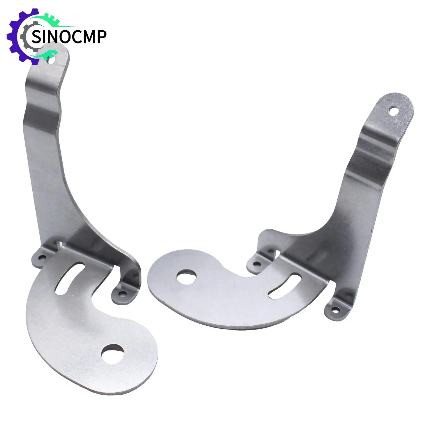 Spot Light Lamp Bracket Stainless Steel For BMW Mini R50 R52 R53 Cooper S 2001-2007 Car Front Grille Spot Light Fixing Bracket