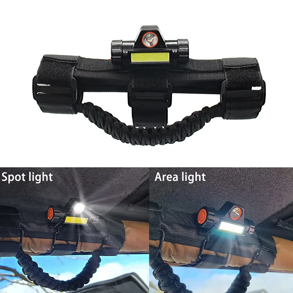 Multi-function Indoor lighting car lighting roll bar handle interior modification car lighting ultra long battery life