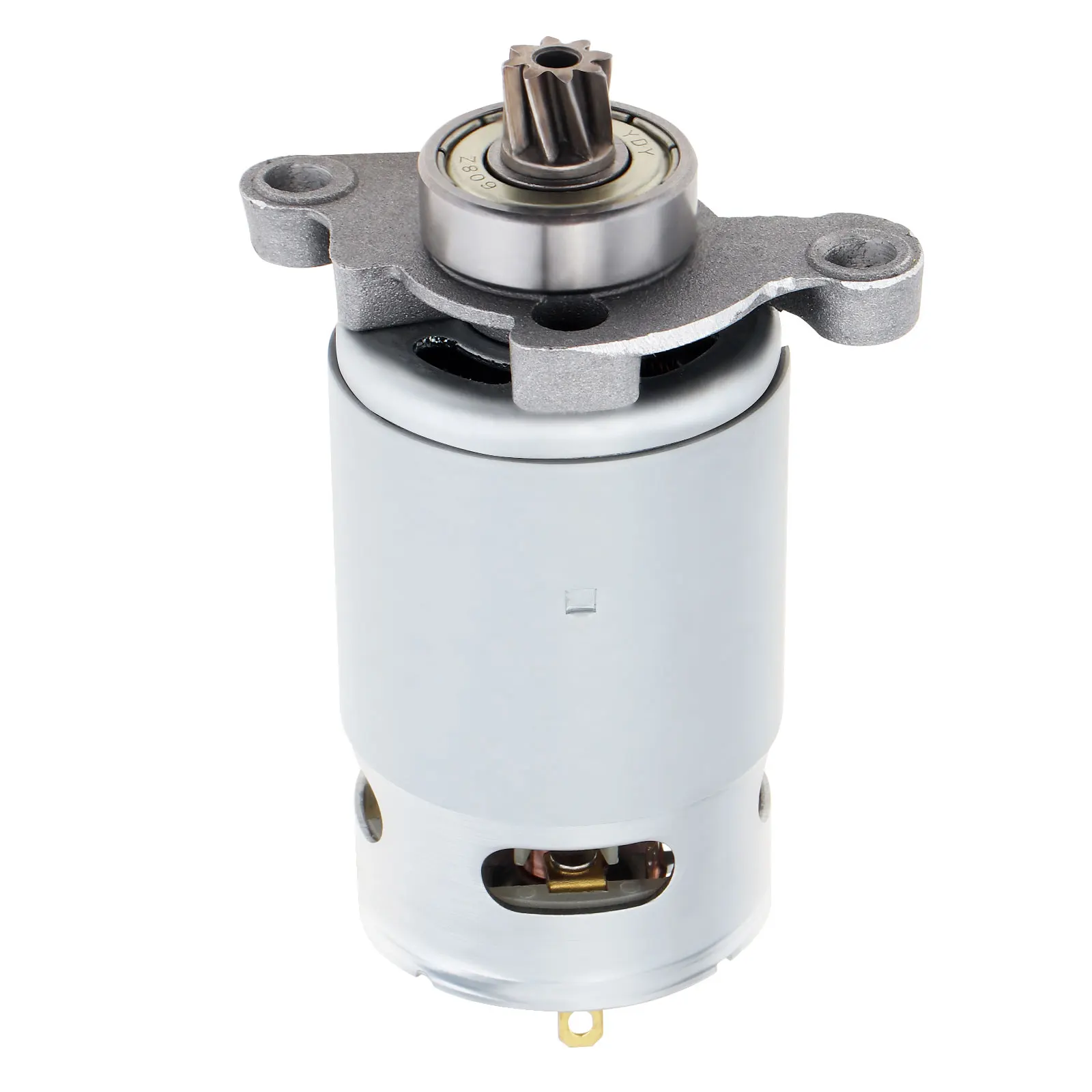 21V 8 Teeth RS550 DC Motor Power Reciprocating Electric Saw Motor 8 Teeth Electric Saw Motor with Helical Teeth Gear
