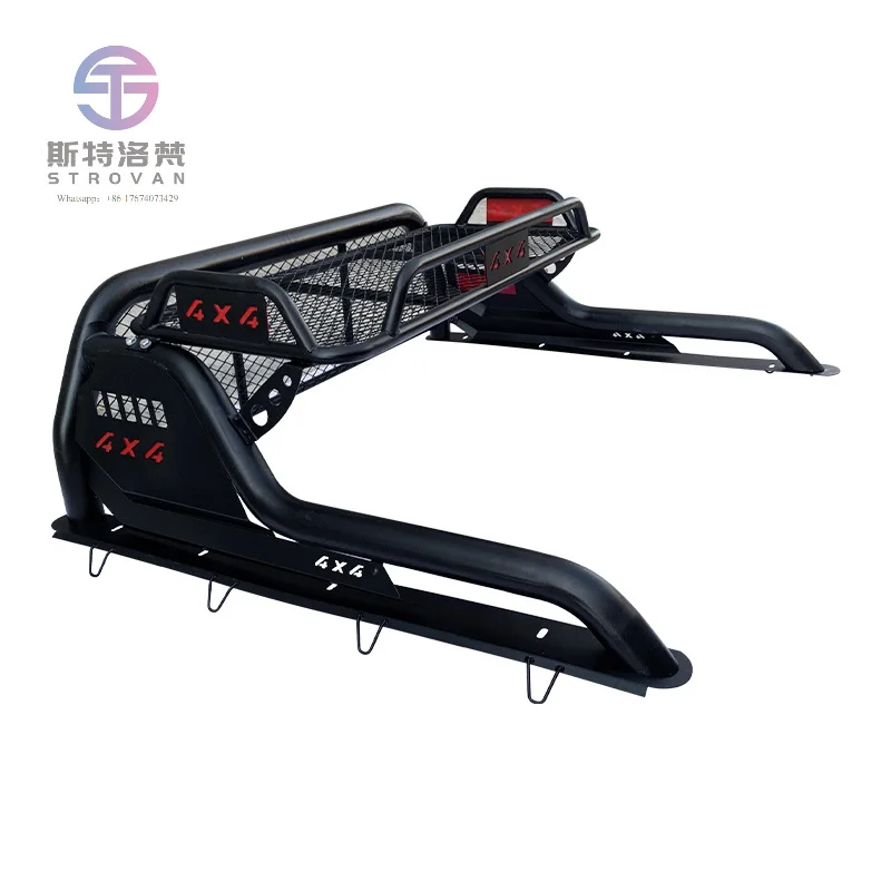 

Chase Rack for Gladiator Ford F150 Ram 1500 tundra Bar Universal Roll Bar with Cargo Basket