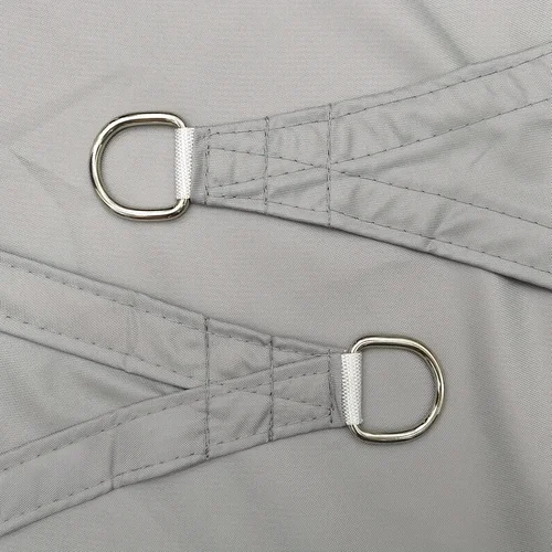 Imagen 2 del producto Vela triangular de varios tamaños para sombra de sol, impermeable, para exteriores, jardín, Patio, fiesta, protector solar, toldo para playa, Camping, piscina