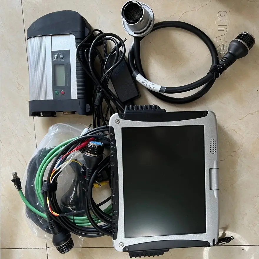 

hot sale WIFI MB star C4 with HDD v2023.09 C4 with CF19 Full Set SD connect c4 diagnostic tool For car&truck