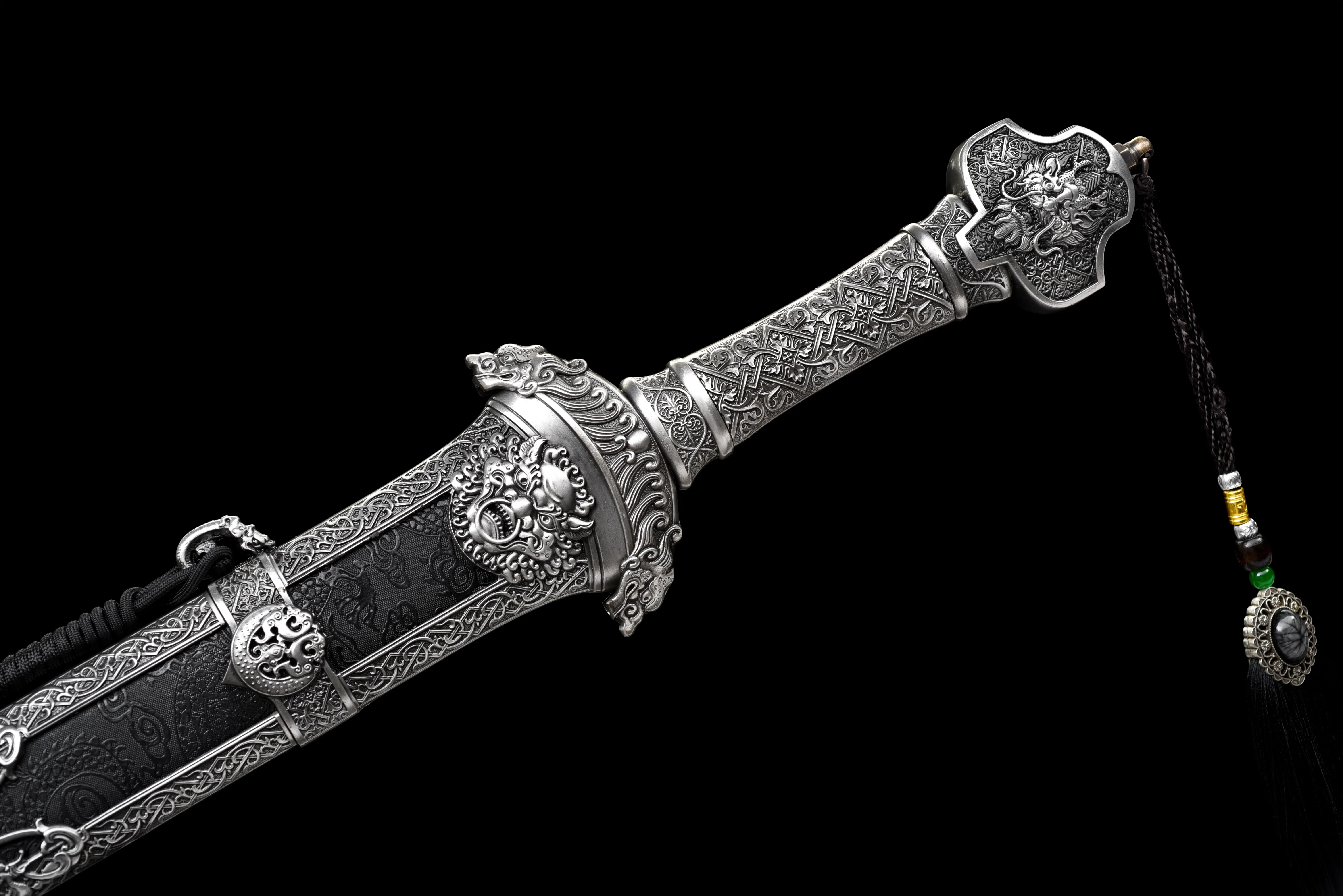Medieval Viking knight sword Damascus folded forged true sword Sharp Roman weapon battle preparation samurai sword katana