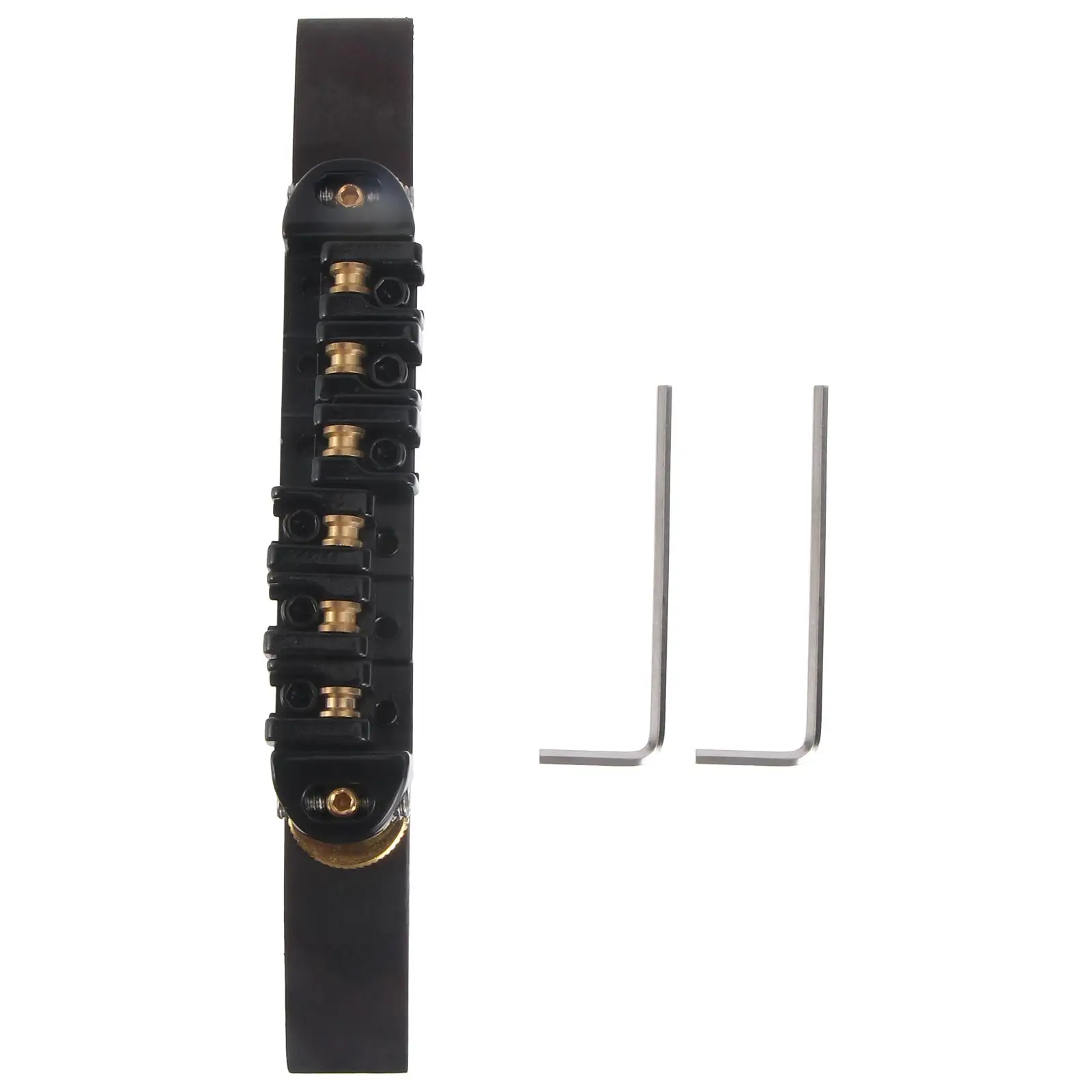 

Rosewood Guitar Bridge Part Parts Adjustable Old Replacement Jazz Saddle Electric Tailpiece