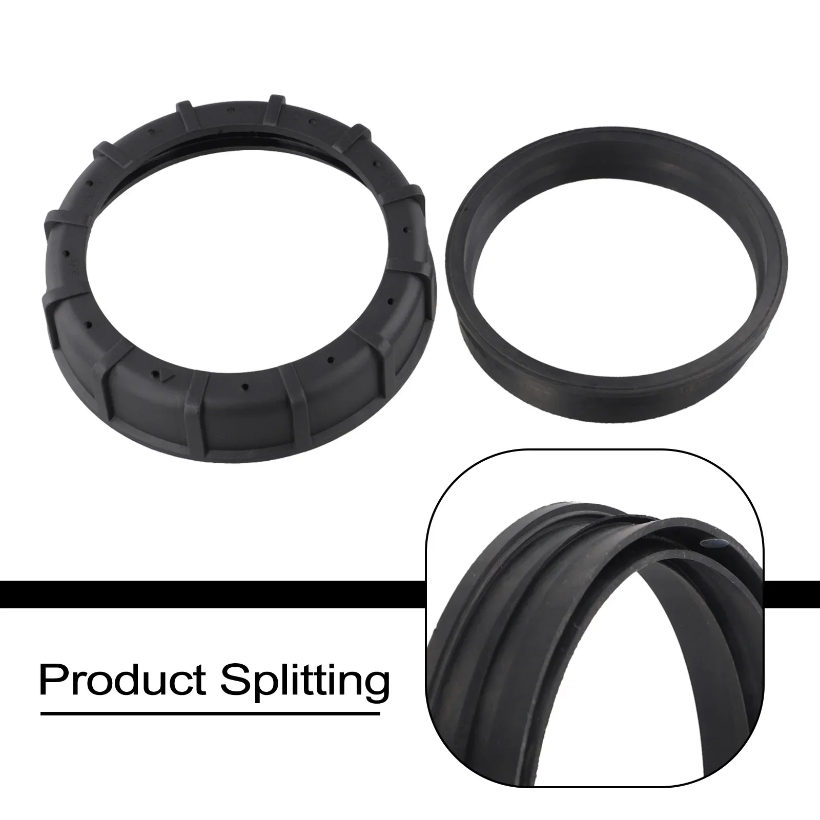 Fuel Tank Seal and Lock Ring 2 Pieces for Nissan S14 R32 R33 R34 Qashqai X Trail Part Number 1734279900 17343JA00A Replacement