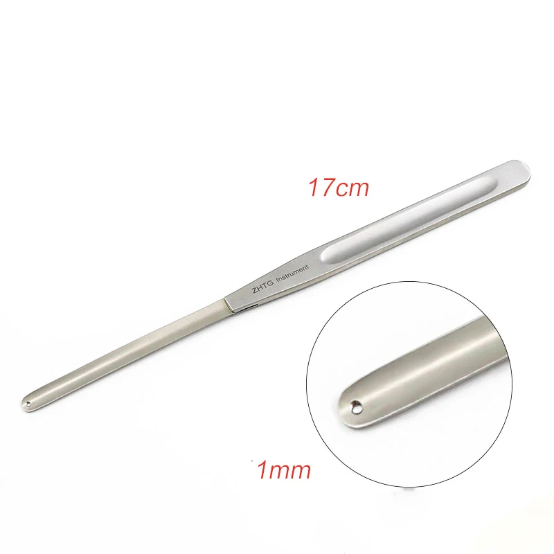 Cosmetic Plastic Instruments Tools Ultra-Thin Nose Guide Nose Guide Boutique Stainless Steel Perforated Without Perforated Free