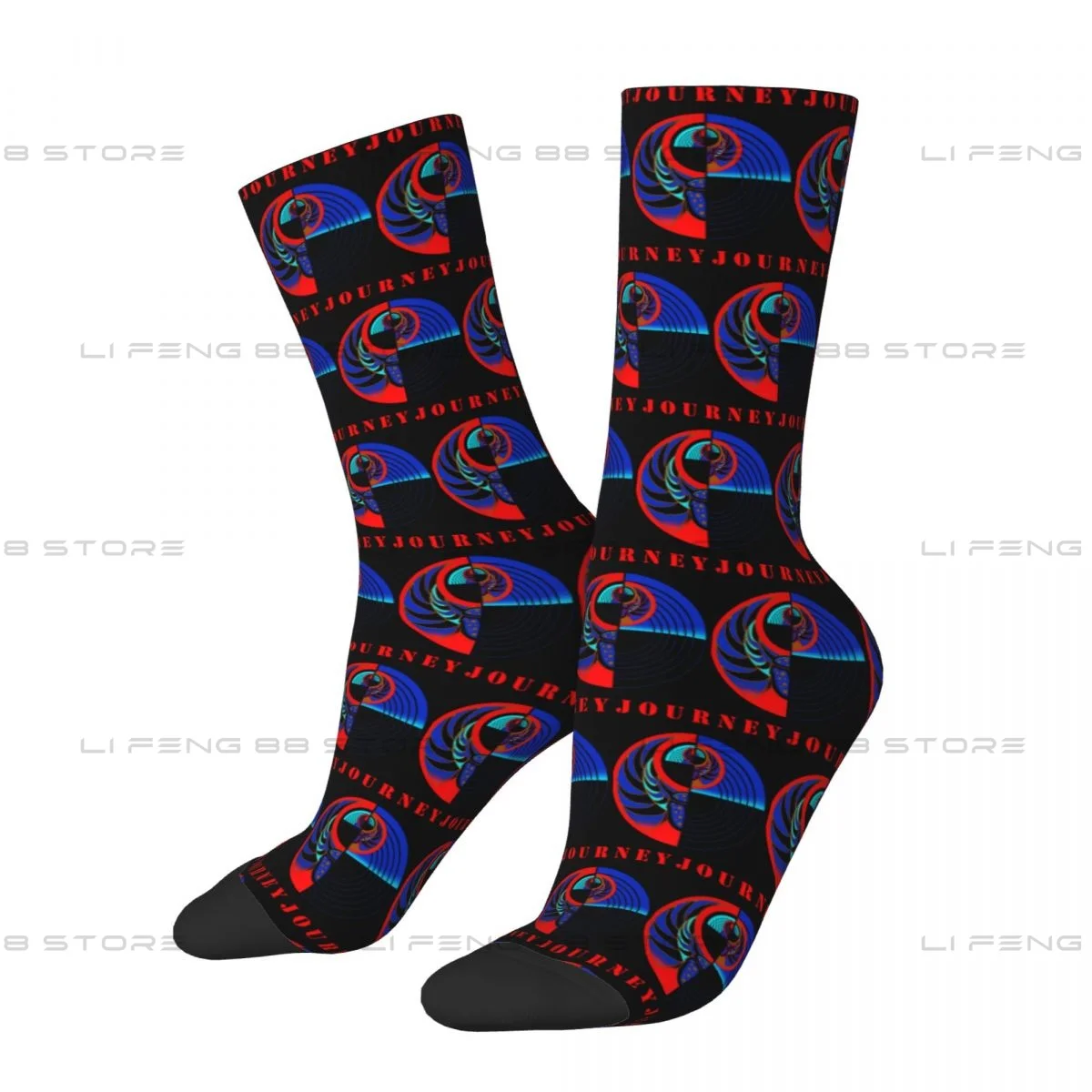 Journey Band Rock Men Women Socks Outdoor Novelty Spring Summer Autumn Winter Stockings Gift