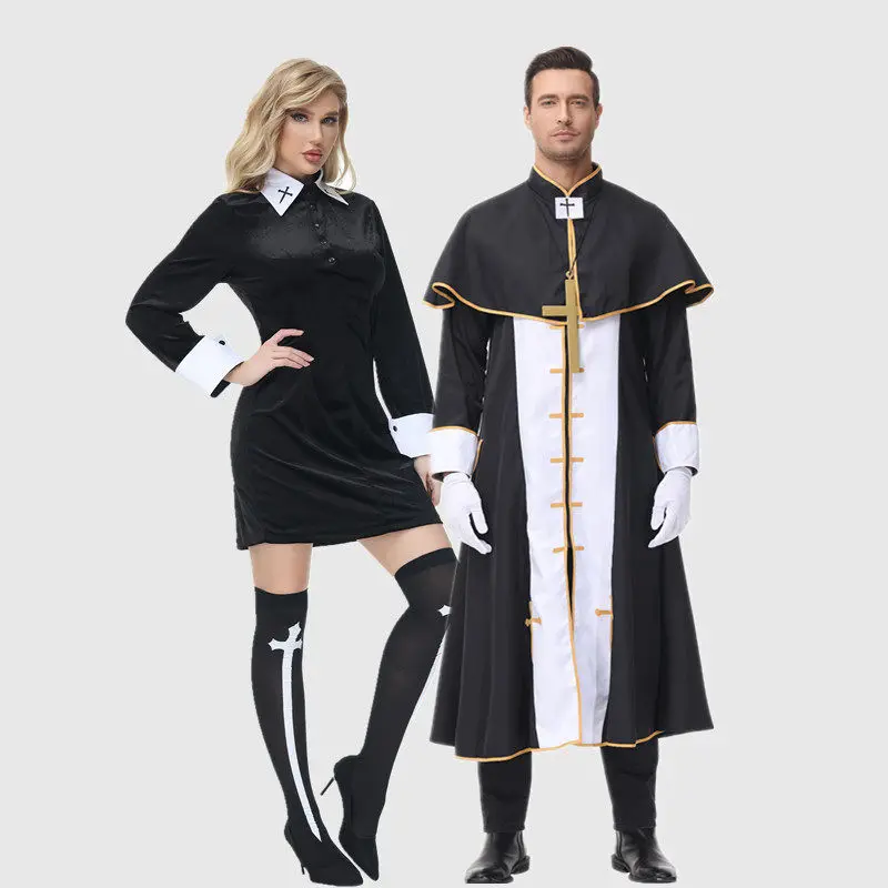 

Halloween Adult Masquerade Priest Costume Fa Cosplay Traditional Chinese Stage Clothing Women's Fashionable Ethnic Wear