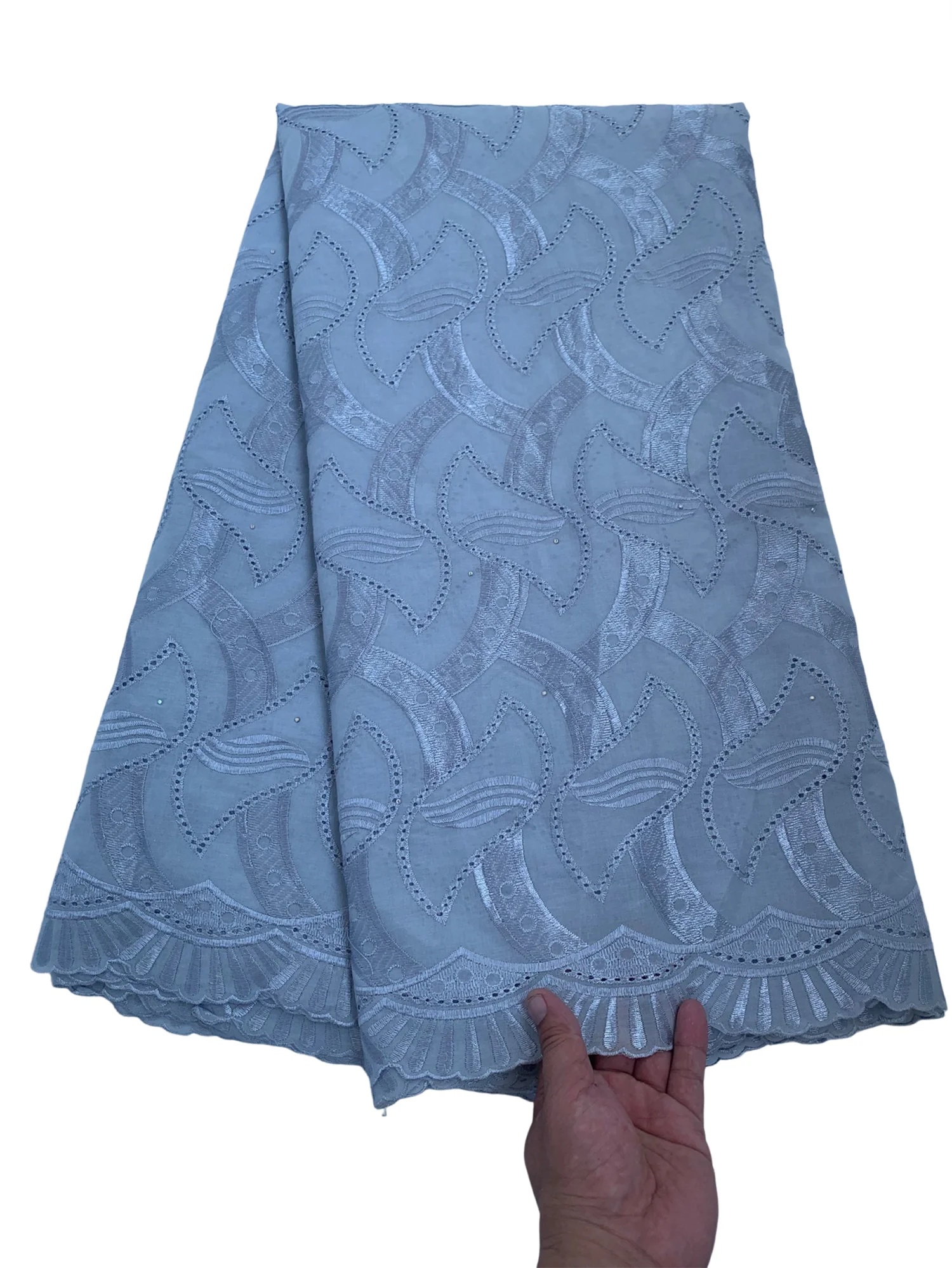 

Оптовая продажа, африканская вышитая хлопковая кружевная ткань, Дубай, 2025, швейцарская вуаль, кружевная ткань, высокое качество, нигерийская ткань для шитья женщин