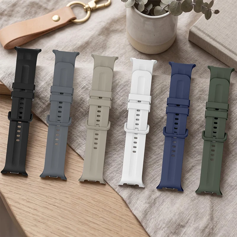 2026 New Gapless Silicone Watch Strap For Samsung Galaxy Watch 9 8 8 Classic 40mm 44mm 46mm Lightweight Unisex