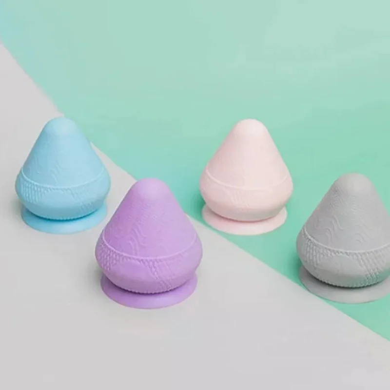 Balle de massage en silicone de type adsorption pour fascia, cône de massage plantaire, lombaire, dorsal, épaules et cou, points de méridiens du corps entier