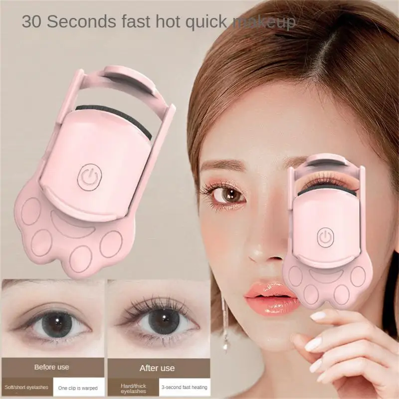 

Eyelash Curling Tool Silicone Abs Both Soft And Hard Small And Portable Fit Eyelashes Reinforced Material Eyelash Curler