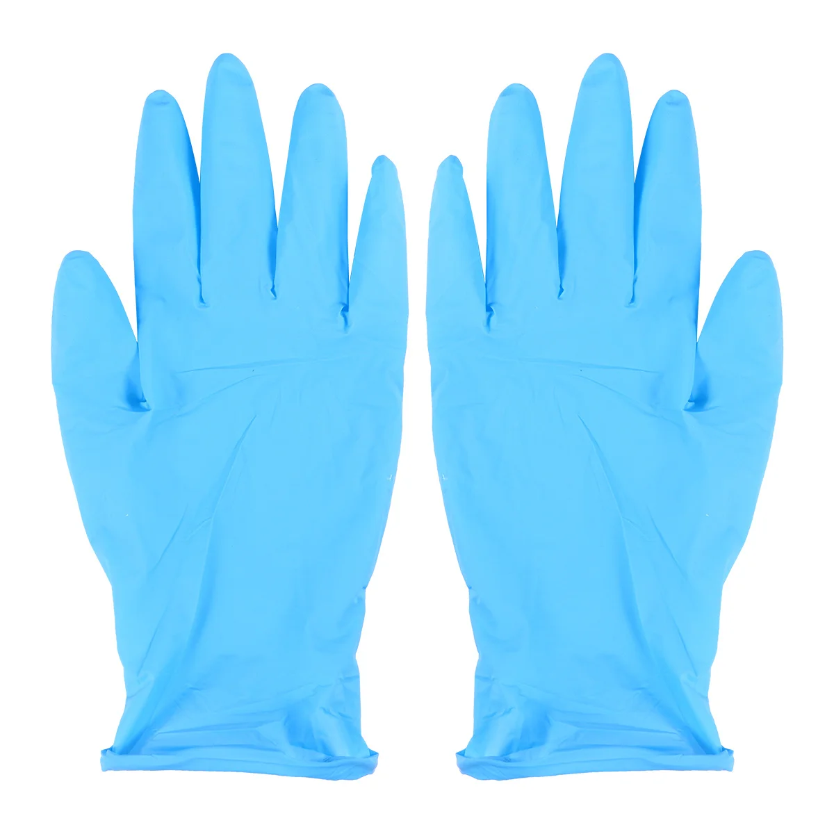 20 قطعة قفازات واقية يمكن التخلص منها دائم اللاتكس المضادة للانزلاق قفازات للعمل في الهواء الطلق المطبخ غسل الصحون حجم S