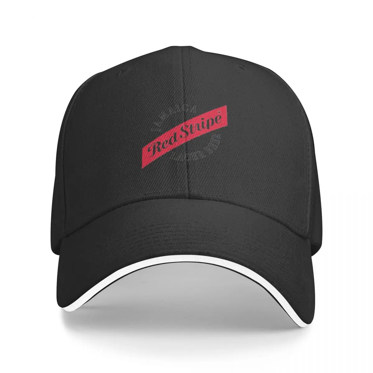 Jamaica Red Stripe Lager Beer Baseball Cap tea Hat Big Size Hat Vintage Anime Hat Baseball For Men Women's