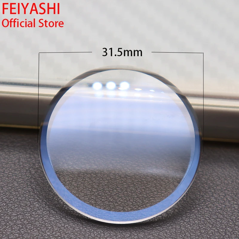 31.5mm Sapphire Crystal Glass Blue AR Coating Watch Glass High Quality For Seiko skx007 skx013 skx009 Mod Case Replacement Parts