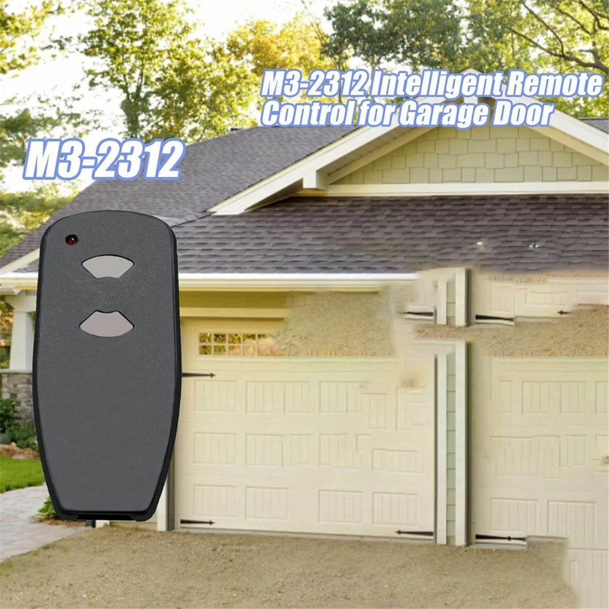 M3-2312 Garage Remote Compatible with Marantec 315MHZ Remote,2 Keys Garage Door Remote Controller,(Pack of 2)