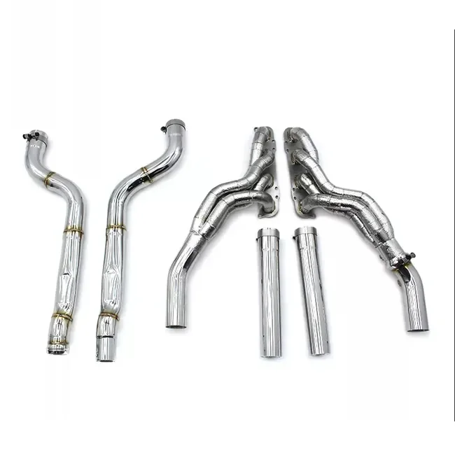 

High Performance Exhaust Pipe Exhaust Systems Downpipe for Mercedes-Benz C63 AMG W204 6.2L 2012-2015 Exhaust Downpipe