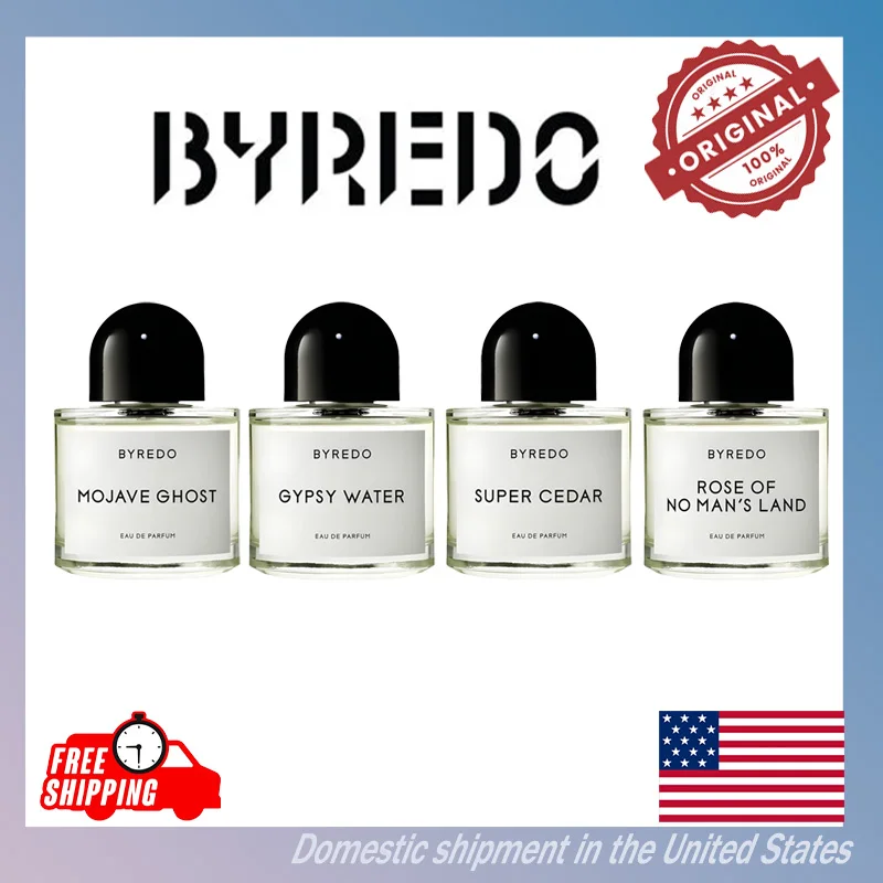 100ML Byredo Young Rose Gypsy Water Mojave Ghost Super Cedar mujeres árabes Perfume Colonia para hombre feromonas fragancia cosméticos