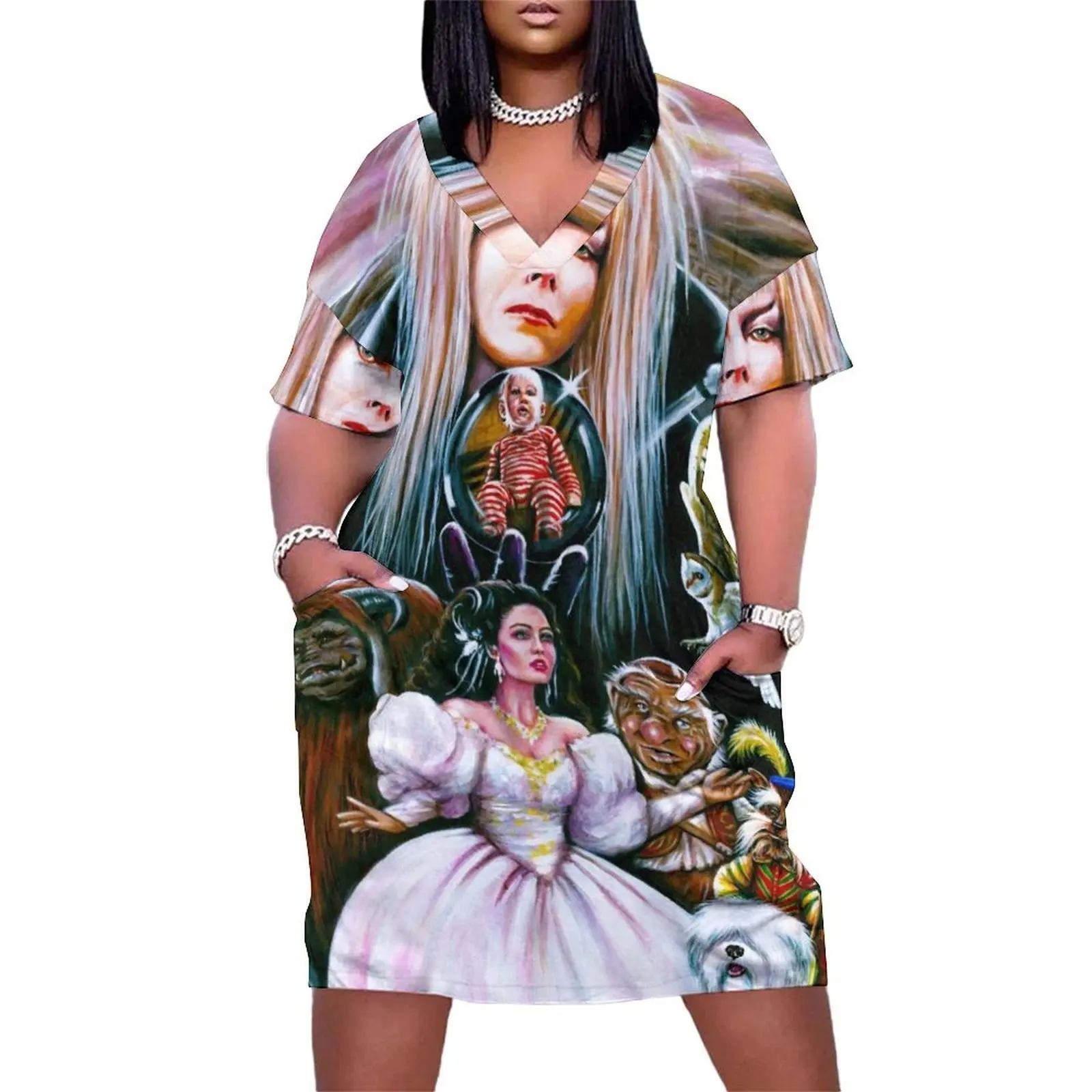 

Underground Loose Pocket Dress Summer skirt Women's long dress Evening gown dress for women