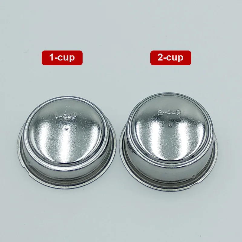 2 CUP 1 hole pressurize espresso coffee  filter 51mm coffee basket espresso coffee marker out Diameter 60 mm inner Diameter