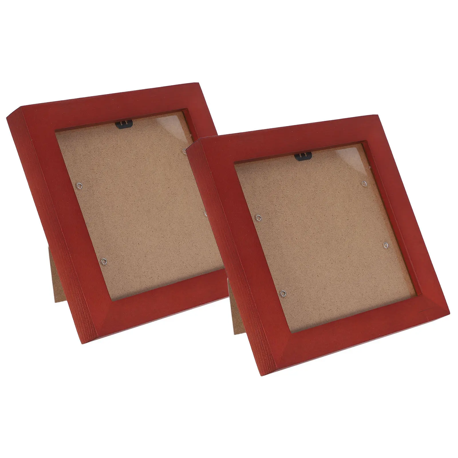 Square Wood Picture Frame Set for Wall Display
