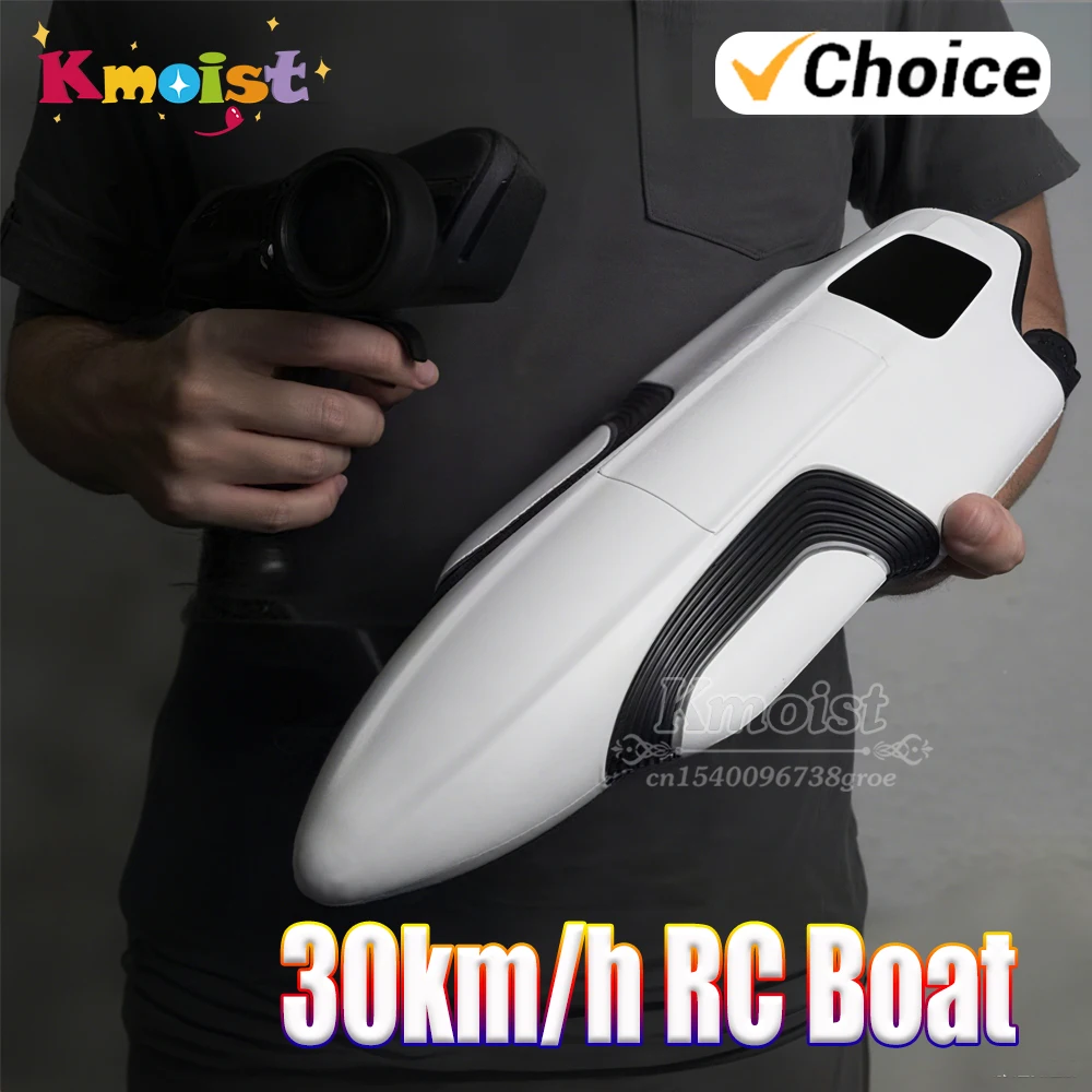 

S2 2.4G RC Speedboat High Speed Racing 30KM/H Double Motor Waterproof Remote Control Boat Toys for Boys Kids Christmas Gifts