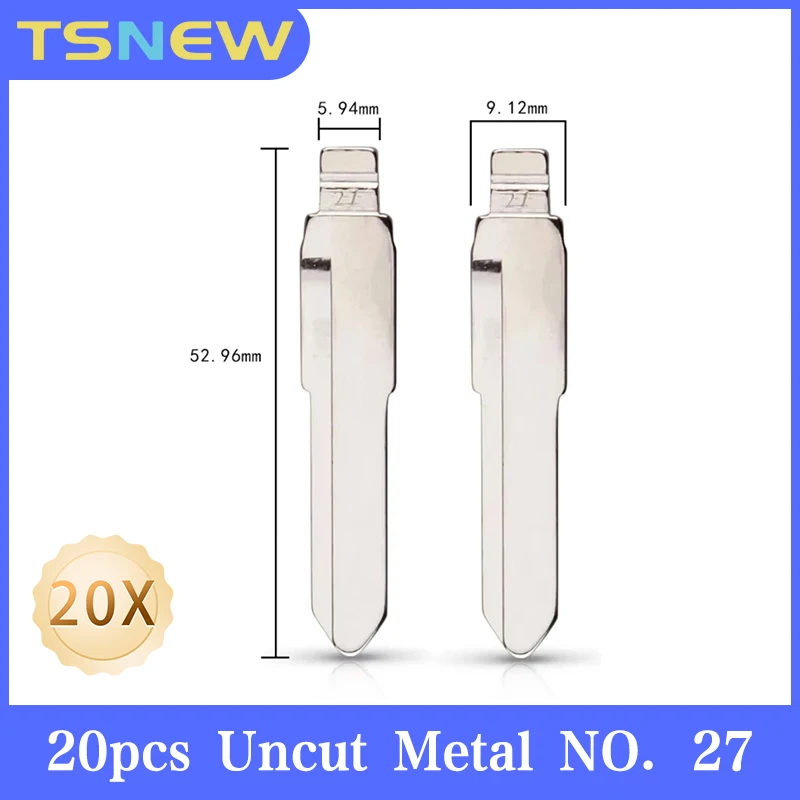 

20pcs/lot #27 27-1 Flip Remote Key Blade For Mazda MZ31 MAZ-11D