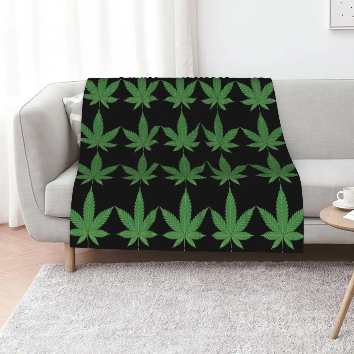 Weed Throw Blanket blankets ands for winter Hairy Sleeping Bag Soft Beds Luxury Brand Blankets