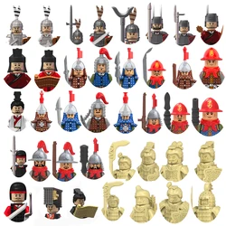 China's Ancient Qin Dynasty Soldier Figures Building Blocks Terracotta Army Bricks Collection Toys For Kids