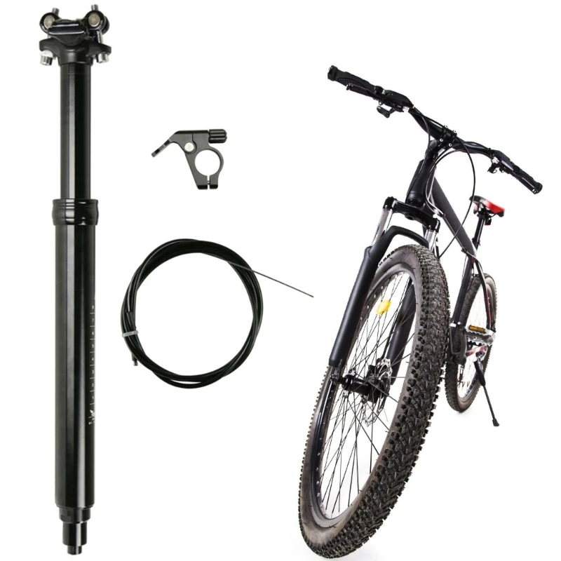 Shock Absorbers Bicycles Dropper Seatpost 31.6mm Aluminum Adjustable Seatpost TOP quality