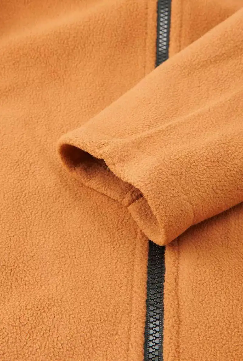 Splicing Fleece 2024 New Zipper Soft, Fine, Comfortable, Warm, Casual Windproof Jacket Casaco Masculino