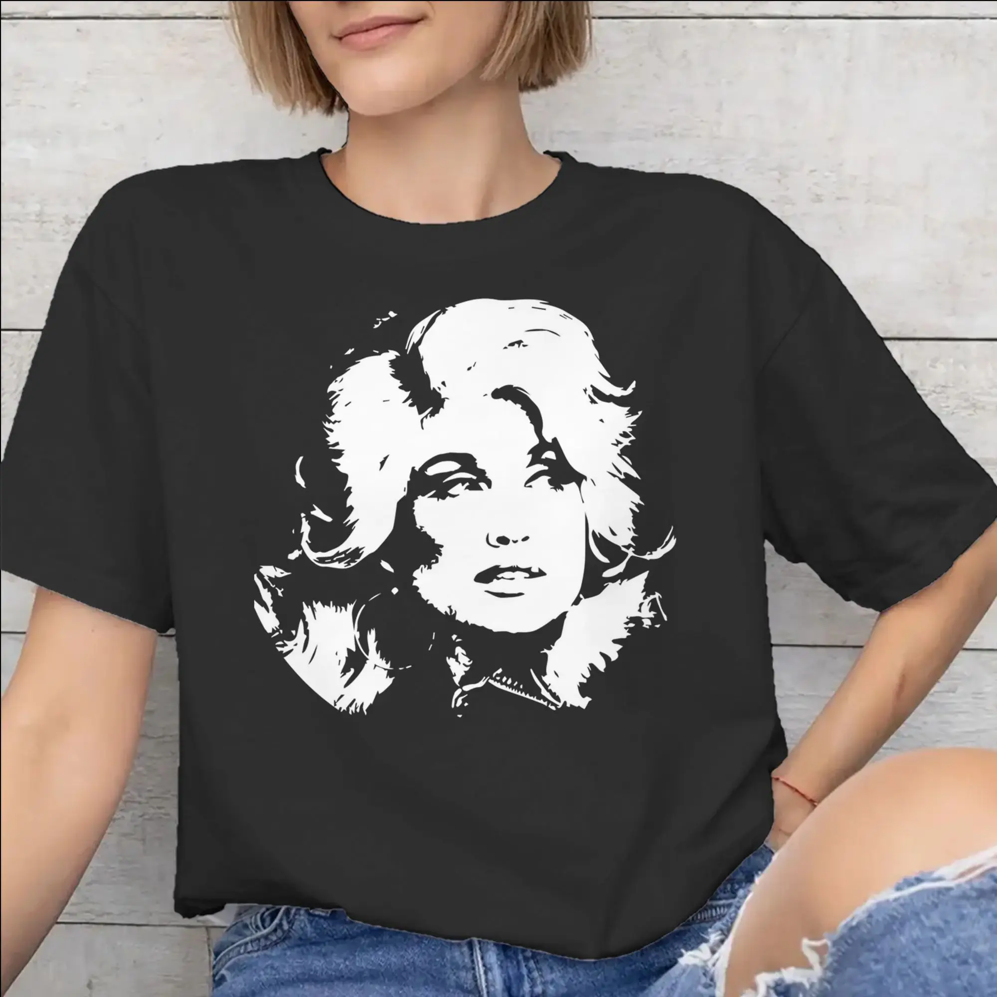 New Arrival RIP Dolly Parton T Shirt for Men Women  Cotton Tee Shirt Short Sleeve Clothing