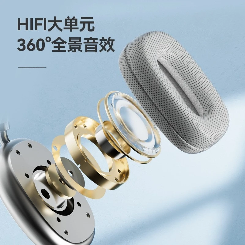 التطبيق الشعبي Apple P9ProMax سماعة الرأس مضخم الصوت سماعة بلوتوث لاسلكية