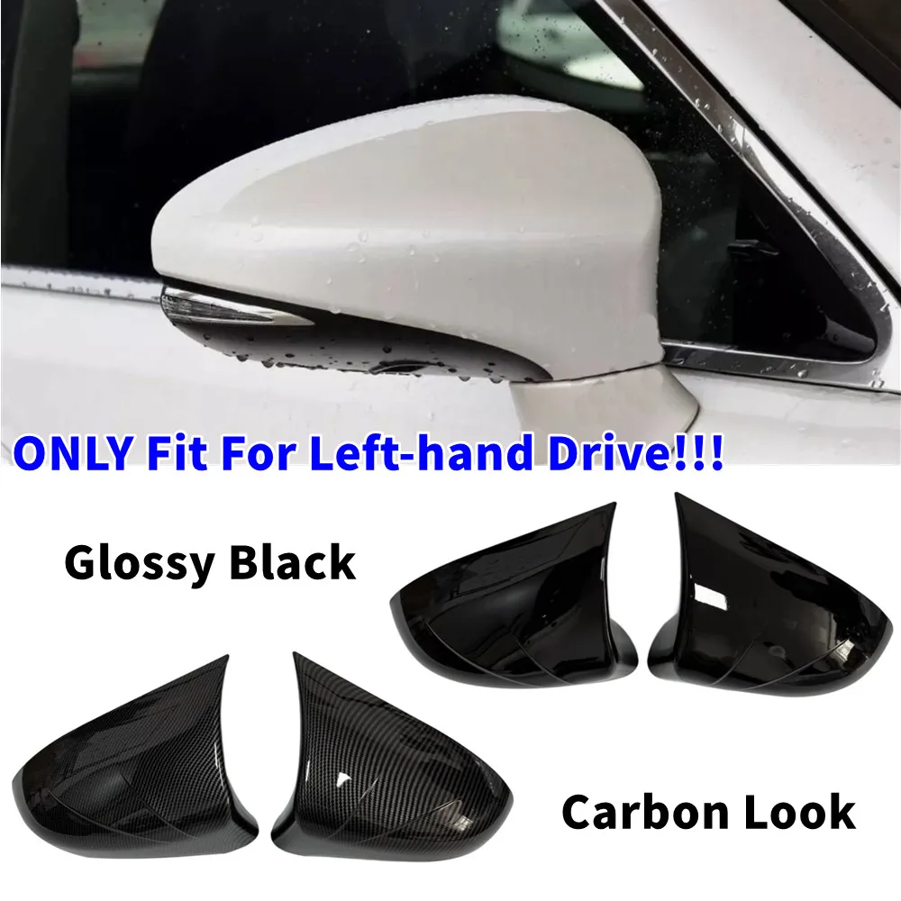 

Для LHD LEXUS IS ES GS LS CT RC F-Sport 2014-2020 ABS крышка бокового зеркала заднего вида крышка крыла внешняя отделка двери клейкая наклейка