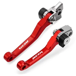 For Beta RR 250 300 350 390 430 480 2T 4T 2013-2022 2023 Foldable Motorcycle Accessories Dirt Pit Bike Brakes Handles Lever