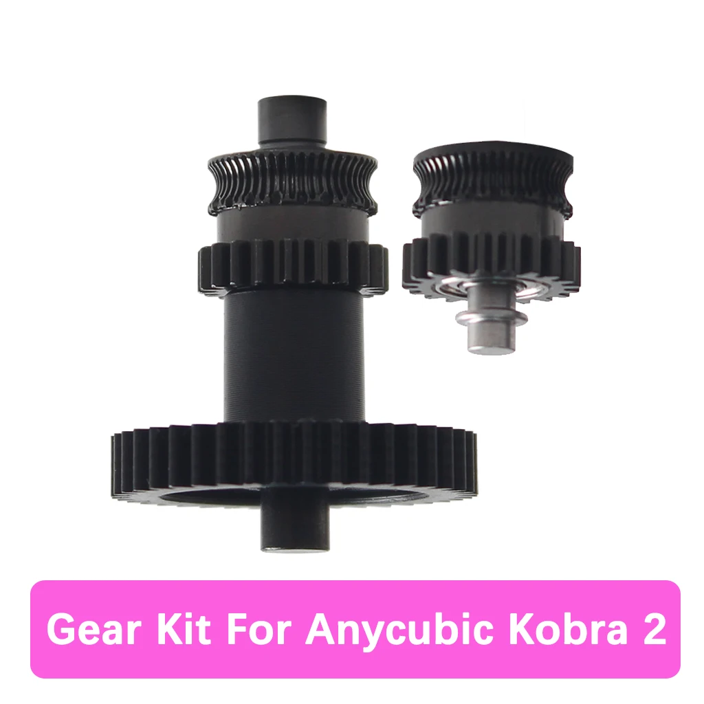 

Gear Kit For Anycubic Kobra 2 Nanocoated Mold Steel Integrated Extrusion Head Gear For Kobra 2 Pro Max Plus Neo Extruder Gear
