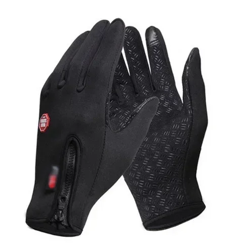 Ultralight Outdoor Cycling Hiking Fishing Accessories Full Finger Winter Non-slip Fishing Gloves PU Breathable Fishing Tackle