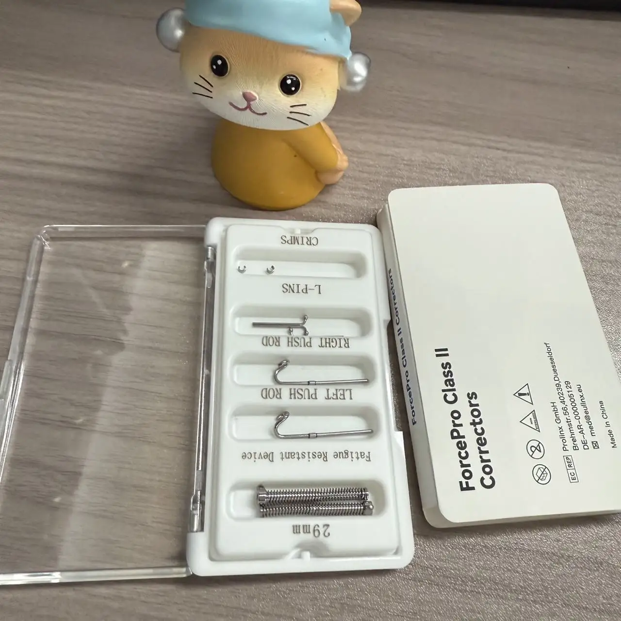 

2Size Dental Orthodontic Forcepro Class II Correctors Appliance Stainless Steel Material