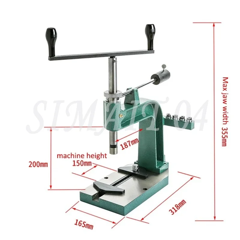 DIY Manual Manpower Tapping Machine Hand Crank Tapping Machine Tapping Tools