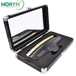 Professional 3D Teeth Whitening Shade Guide with Mirror Tooth Bleaching Shade Chart 20/27 Colors
