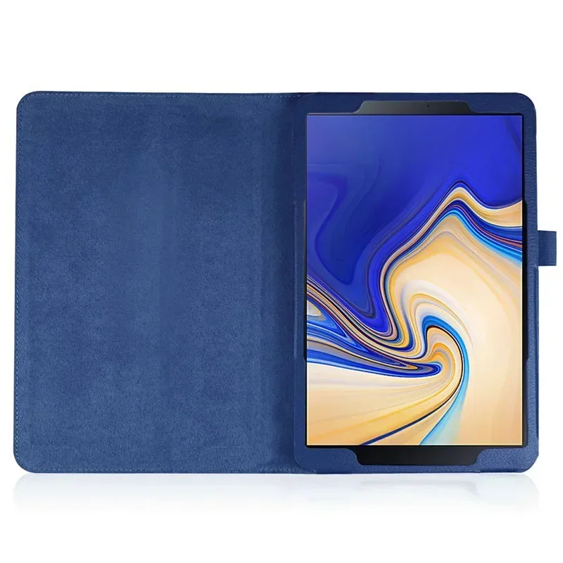 For Samsung Galaxy Tab S4 2018 10.5 Inch Case Flip PU Leather Ultrathin Protective for Samsung SM-T830 SM-T835 Stand Cover Case