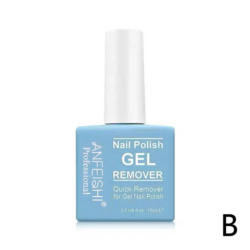 Removedor de esmalte Burst, Base Acrílica, Top Coat, Gel UV, Verniz, Remoção Rápida, Nail Art, Limpador, Ferramentas de Manicure, 15 ml