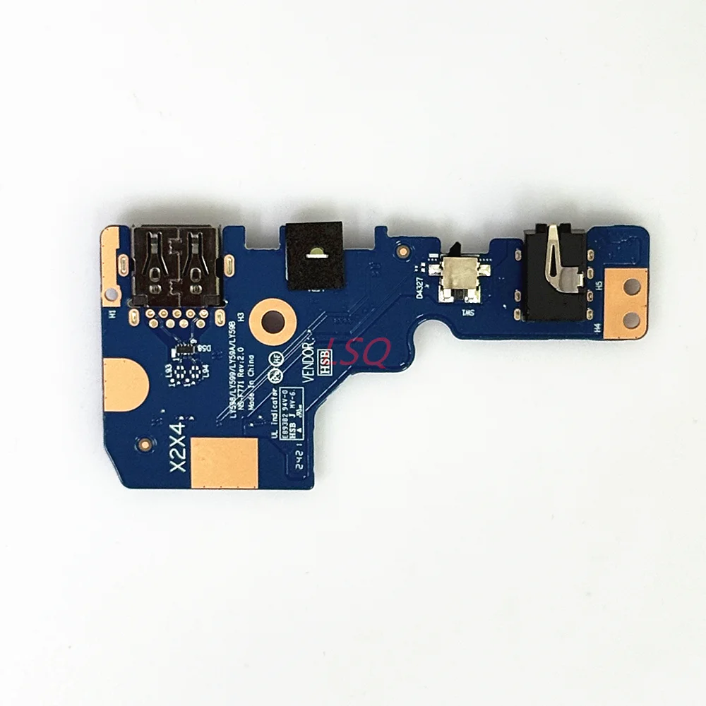 New USB Audio IO Board for Lenovo Legion 5 15ARP8 15APH9 Laptop USB Audio Board NS-F771 5C50S25600