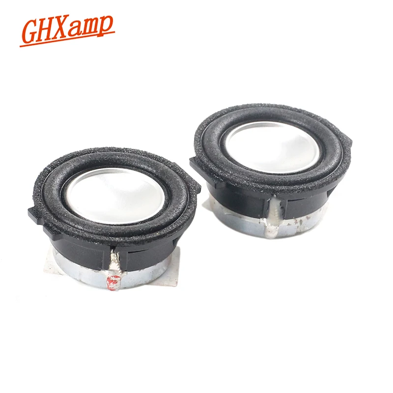 GHXAMP For PEERLESS 30N18AL04 PMT 1.25inch 31mm full Range Micro Speaker 4ohm 3W aluminum cone Neodymium HIFI for JBL DIY 2PCS